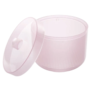 Sterilisationsbox - Desinfektionsschale 3-teilig Rosa transparent
